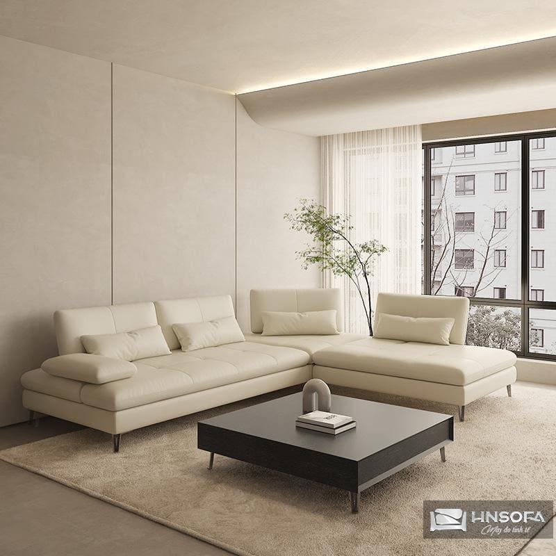 Sofa góc L kiểu dáng mới lạ phù hợp diện tích nhỏ 
