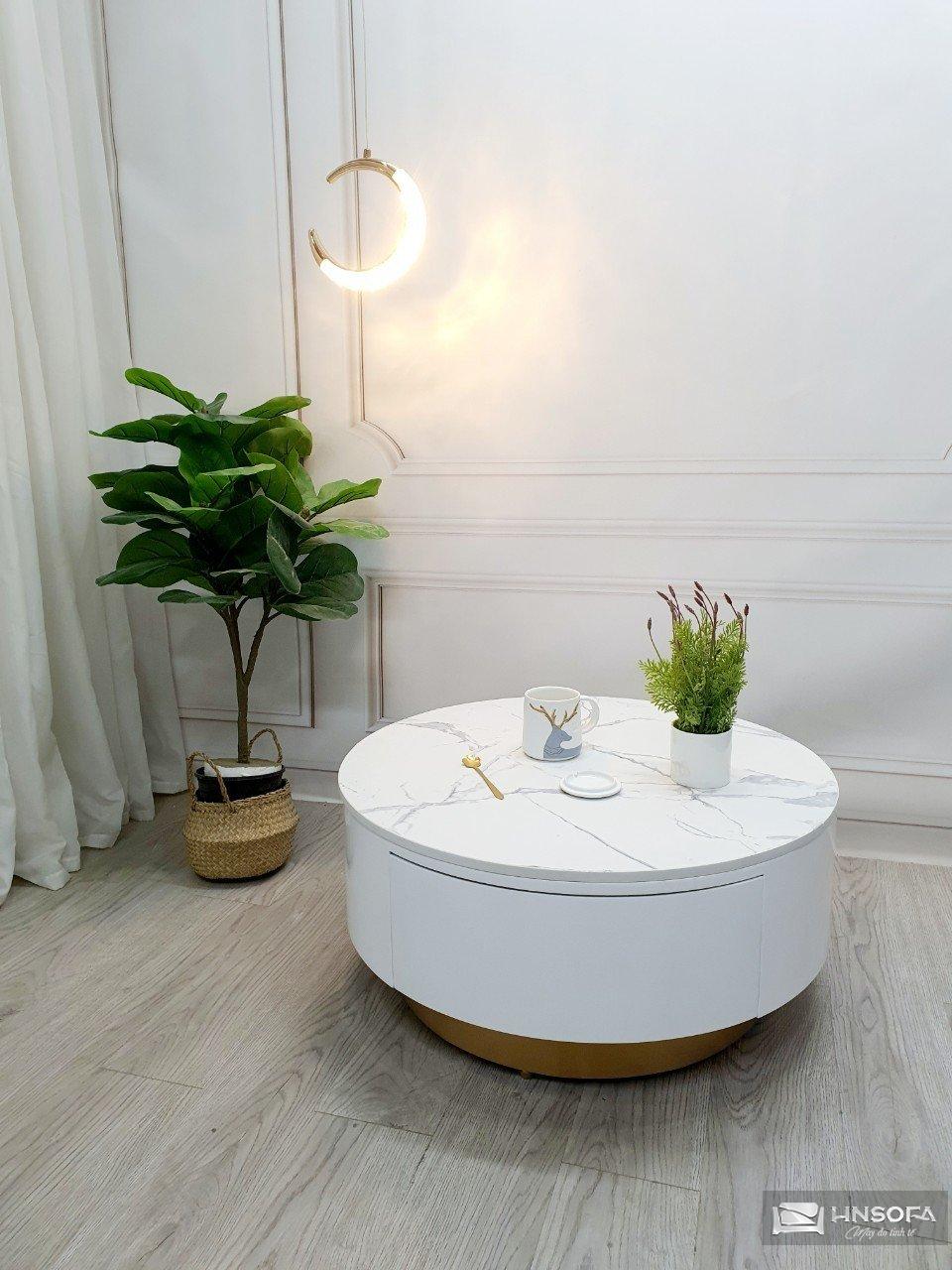 Bàn trà tròn hiện đại BT29 - Ảnh 5