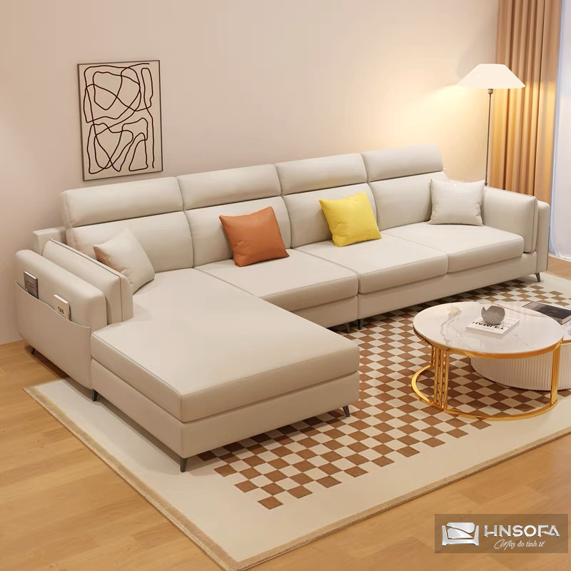 Ghế sofa phòng khách mang lại cảm giác êm ái