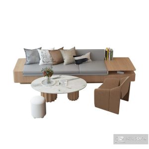 Sofa gỗ hiện đại HNW04