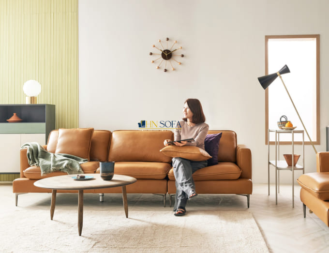 Ghế sofa văng thư giãn 3 chỗ hiện đại