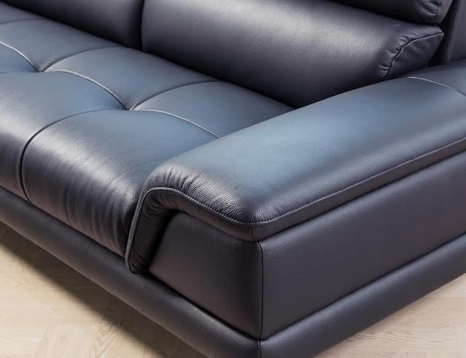 Sofa HNS98 có đường may tinh tế, hiện đại