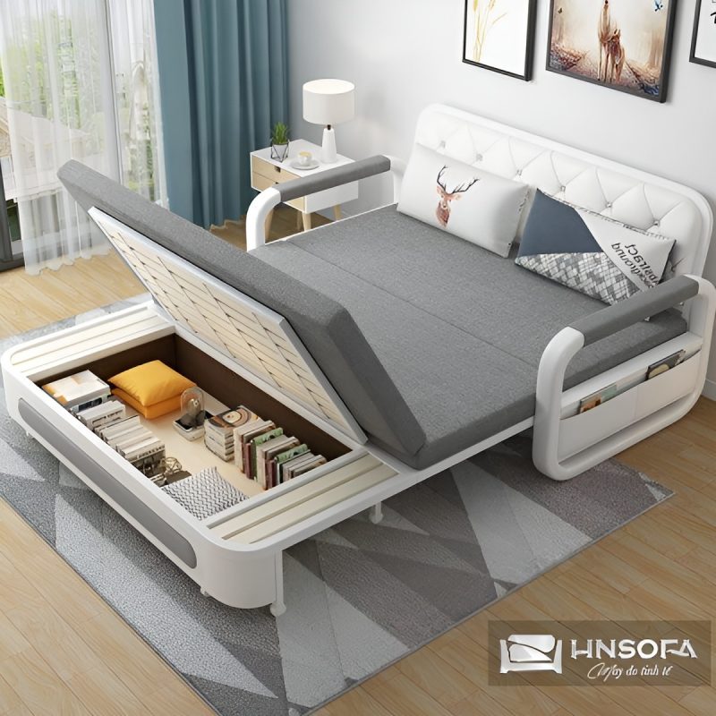 Sofa kết hợp giường ngủ HNS216